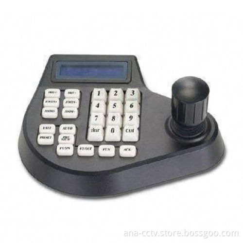 2D PTZ Controller, Supports Pelco-D/P Protocols, RS485 Communication, OSD Menu
